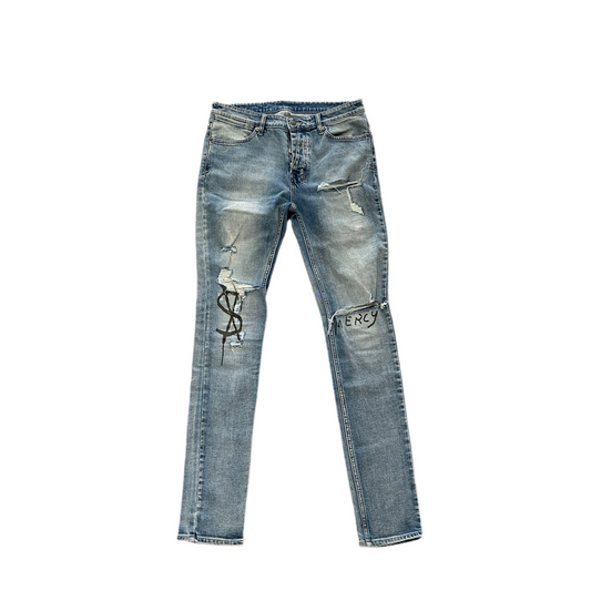 Ksubi Van Winkle Punk Blue Scribe 098 Denim