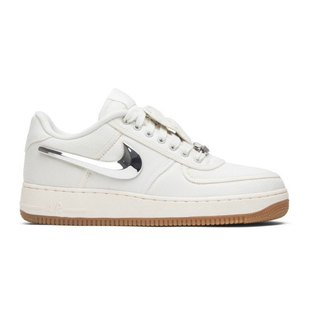 Nike Air Force 1 Low Travis Scott Sail (USED)(SZ 9.5M) (REPLACEMENT BOX)