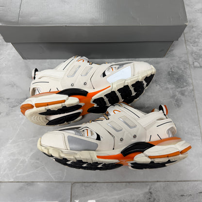 Balenciaga Orange/White Track Sneaker (Used)