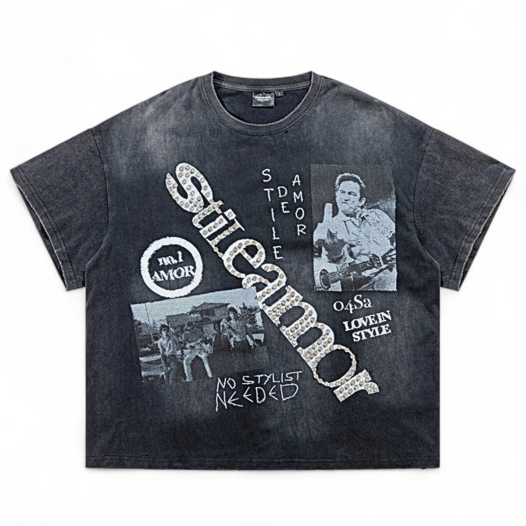 STILE DE AMOR Black No Stylist Tee