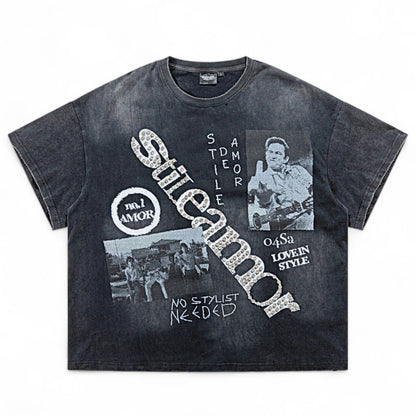 STILE DE AMOR Black No Stylist Tee