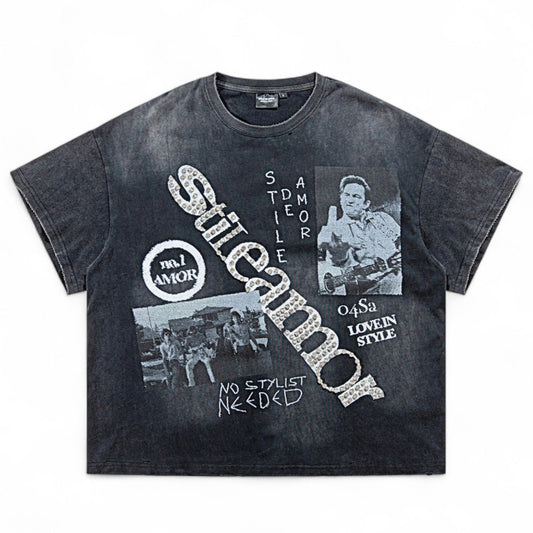 STILE DE AMOR Black No Stylist Tee