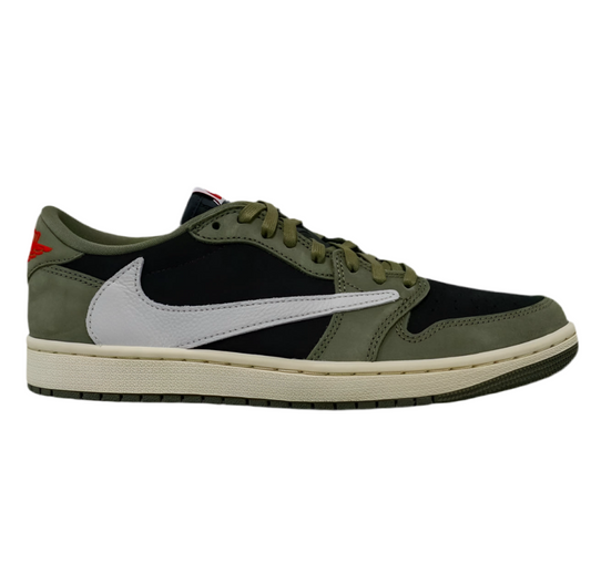 Jordan 1 Low Travis Scott Oliva (MUESTRA)