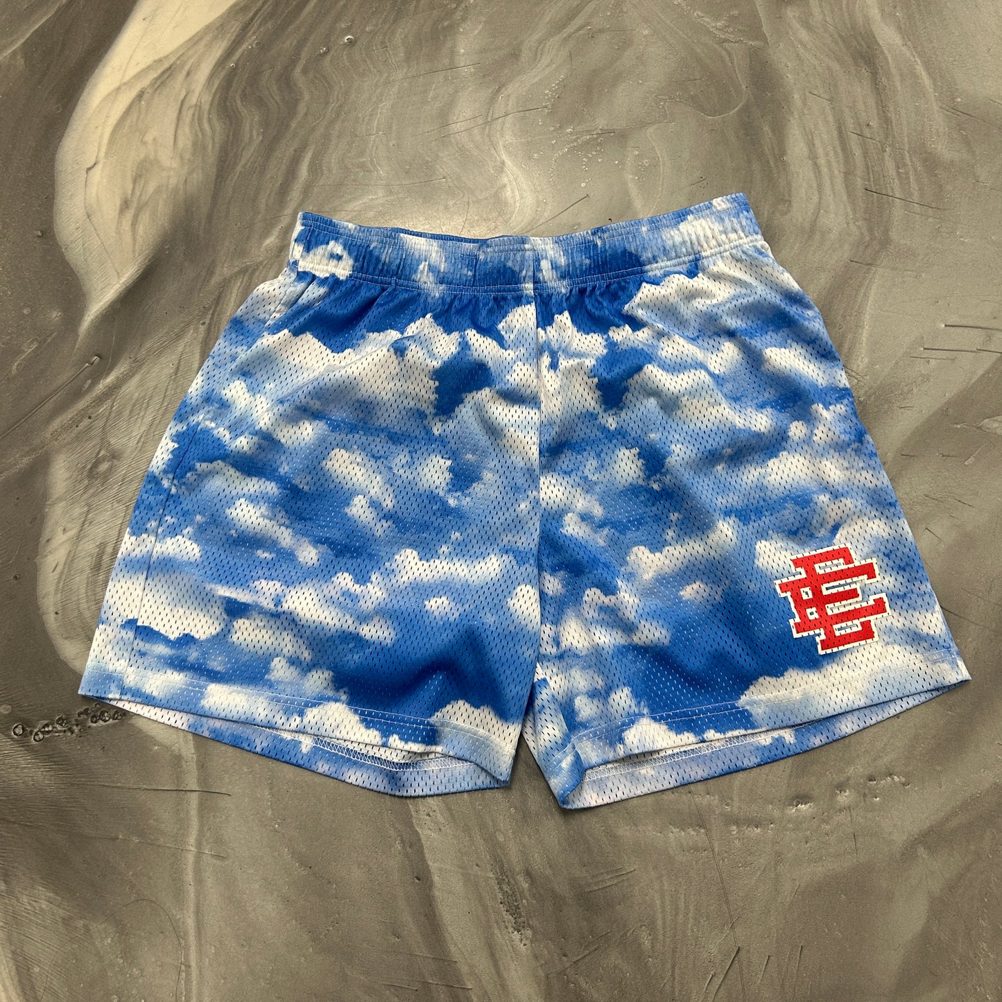 Eric Emanuel Cloud Mesh EE Shorts