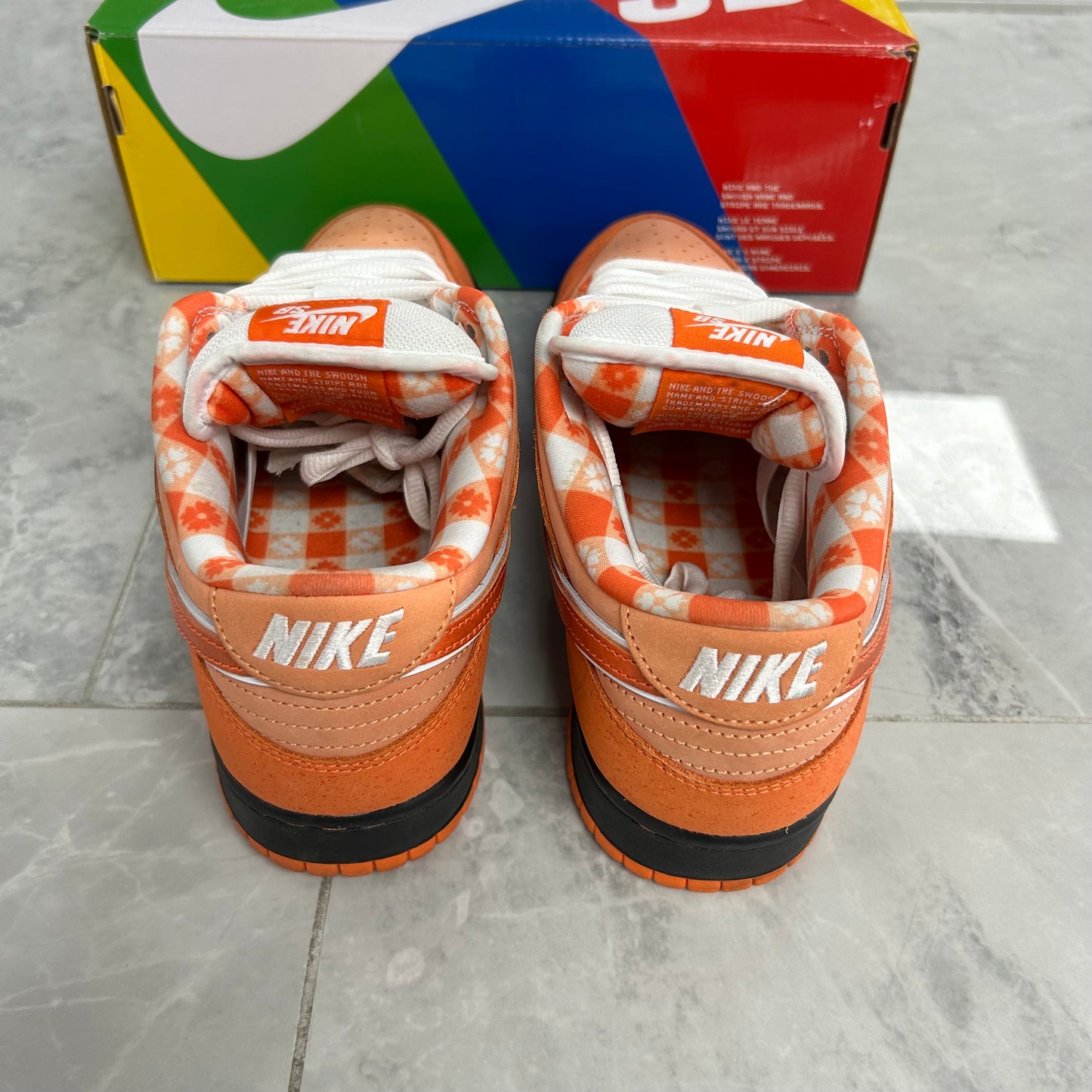 Nike SB Dunk Low Concepts Orange Lobster (USED)