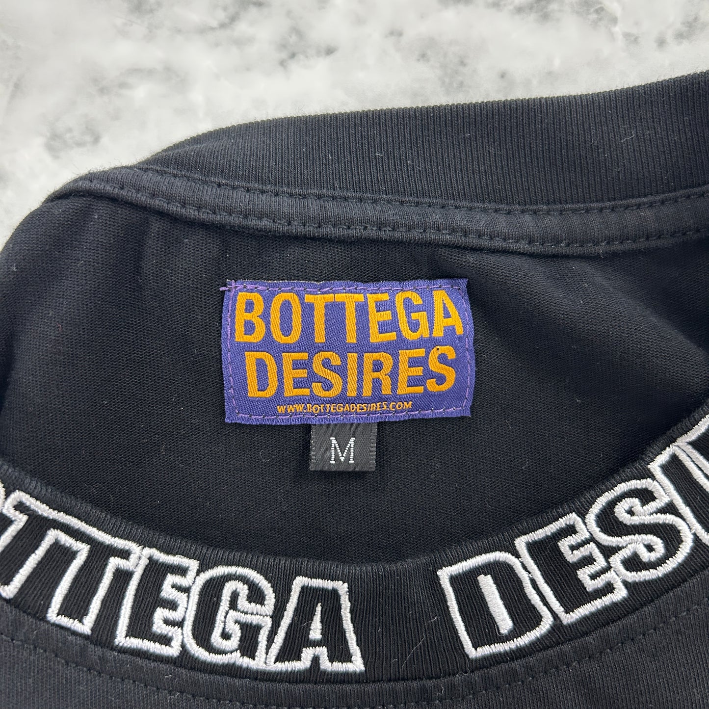 Bottega Desires Race To Desires Longsleeve Tee Black
