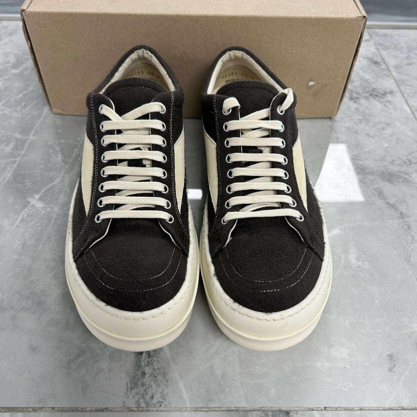 Rick Owens DRKSHDW Hollywood Vintage Low Dark Dust Milk (Used)
