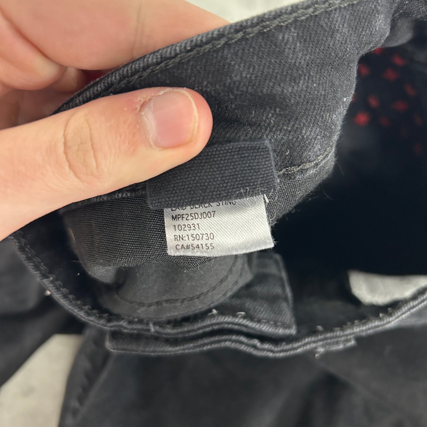 Ksubi Van Winkle Laid Back Sting Black Jeans