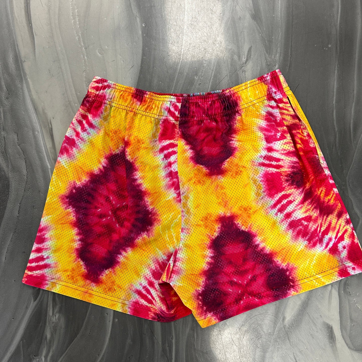 Eric Emanuel EE Basic/Core Short Tie Dye/Yellow