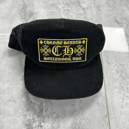 Chrome Hearts Hollywood Corduroy Trucker Hat