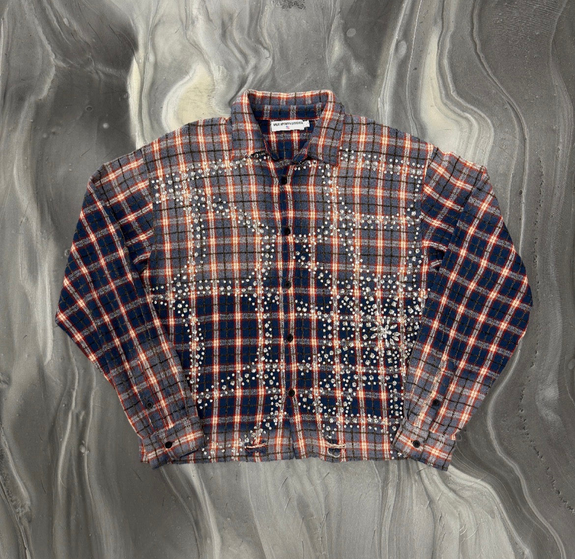 Vale Forever American Cup L/S Flannel Navy/Red
