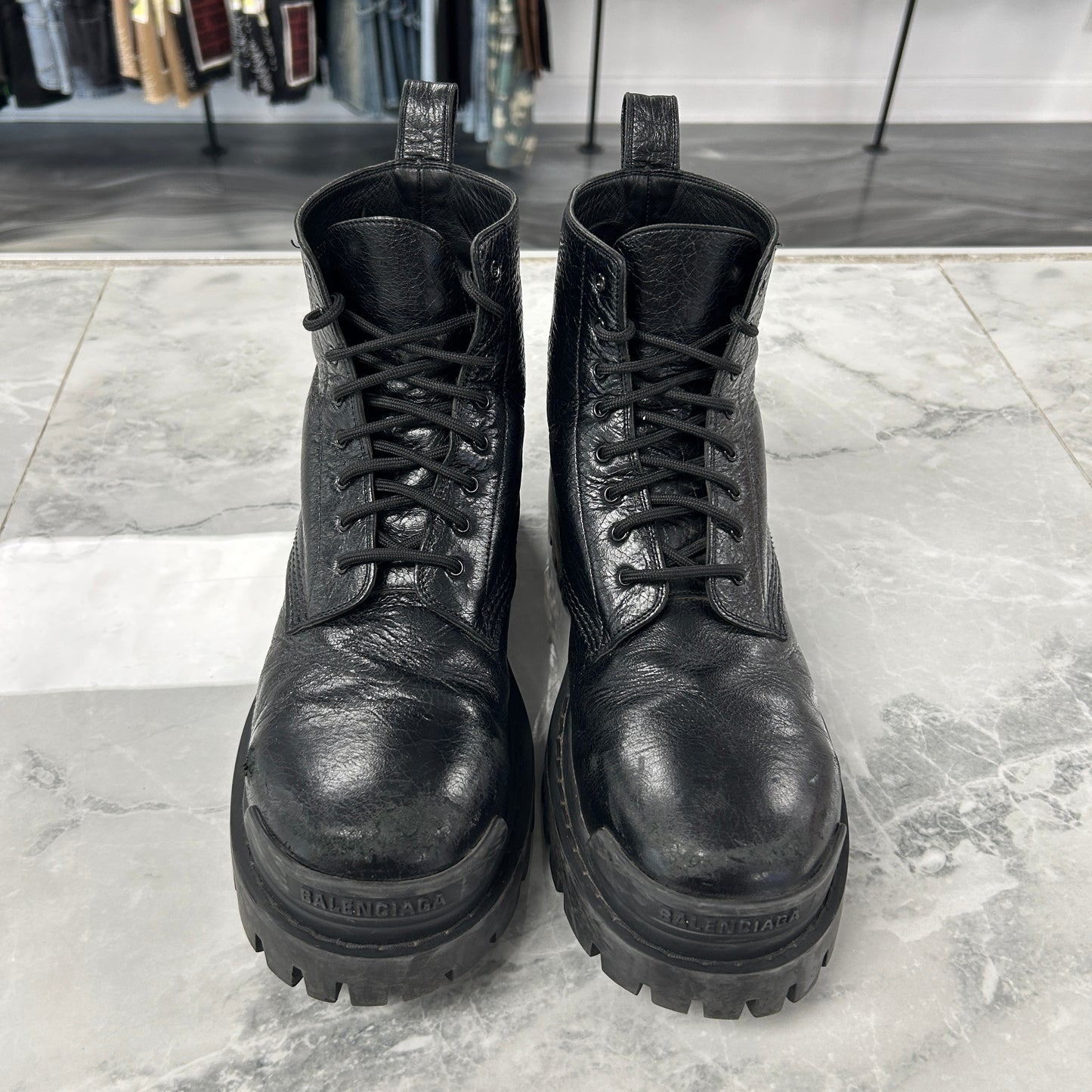 Balenciaga Leather Strike Books (Used(No Box)
