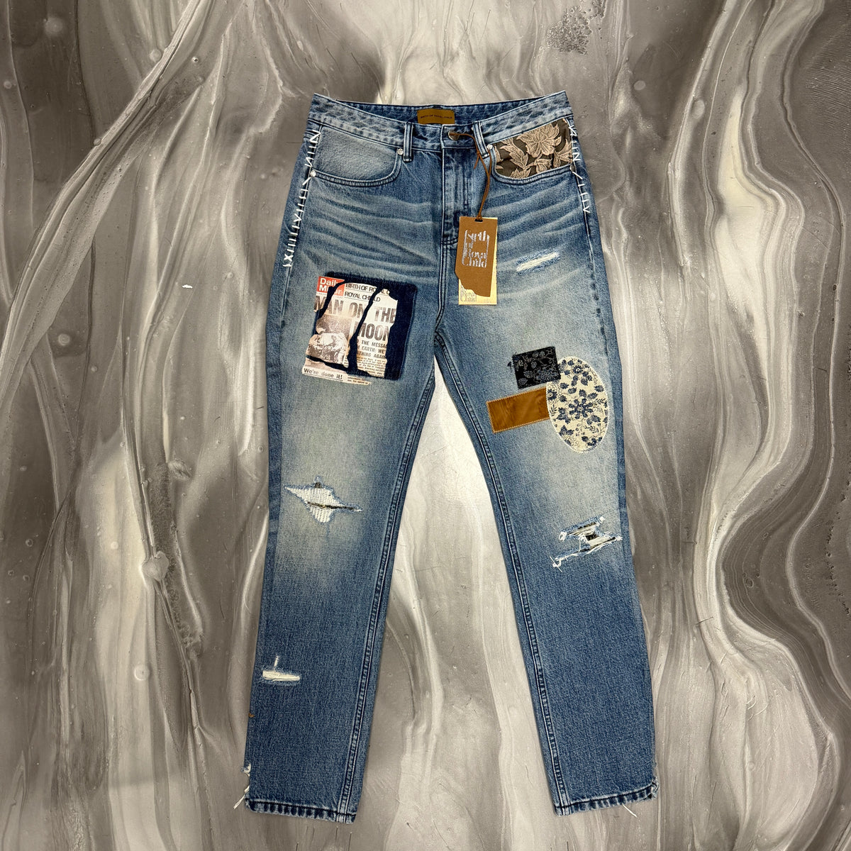 Birth Of A Royal Child Patchwork Denim (Tailored)