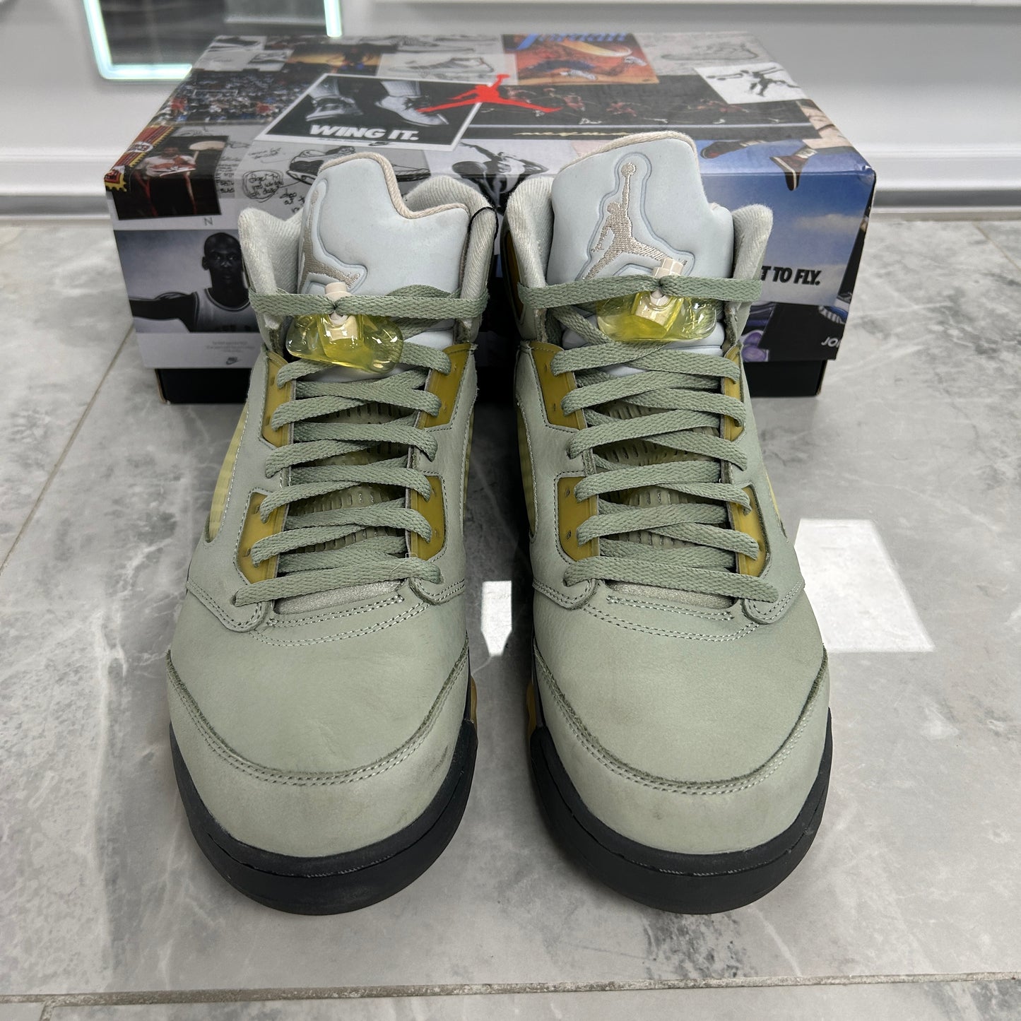Jordan 5 Retro Jade Horizon (USED)