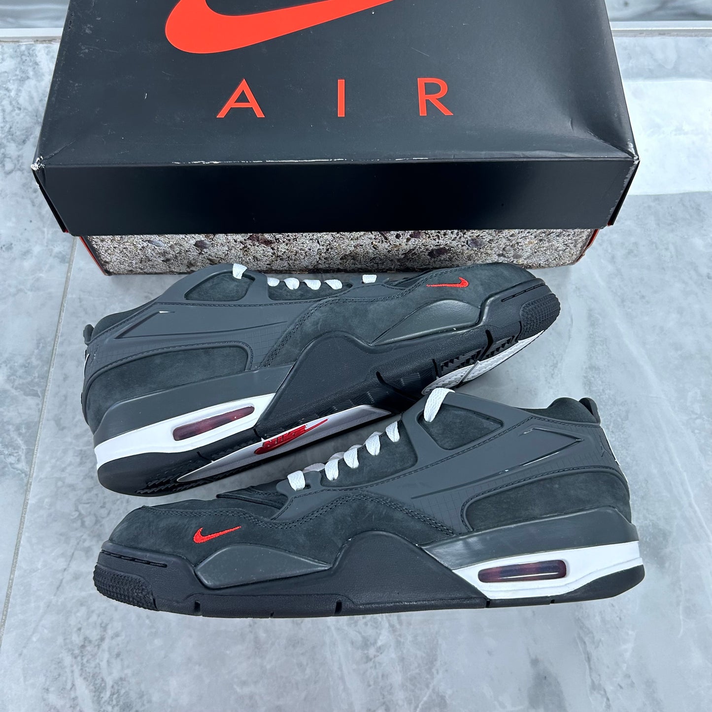 Jordan 4 RM SP Nigel Sylvester Driveway Grey (USED)