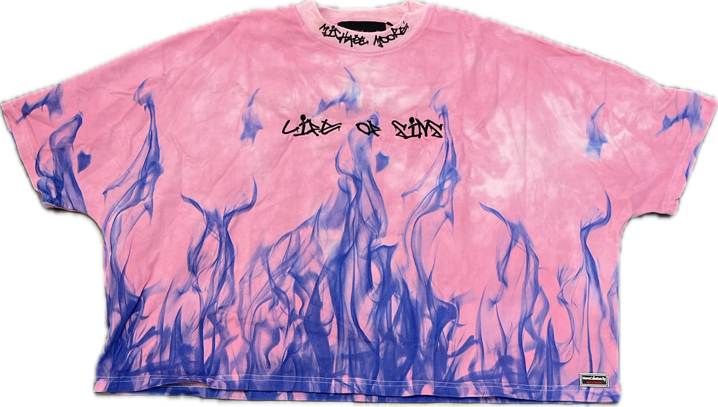 Moorse collective Life Of Sin Tee Pink