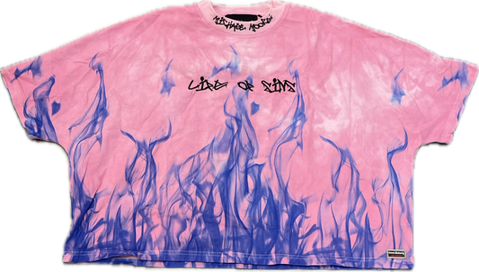 Moorse collective Life Of Sin Tee Pink