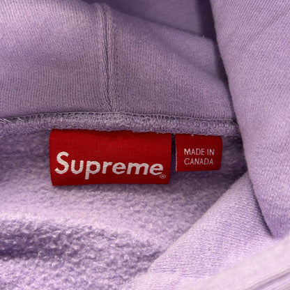Supreme Script Hooded Sweatshirt Violet