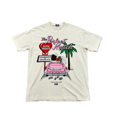Kith Treats Perfect Match Vintage Tee Sandrift