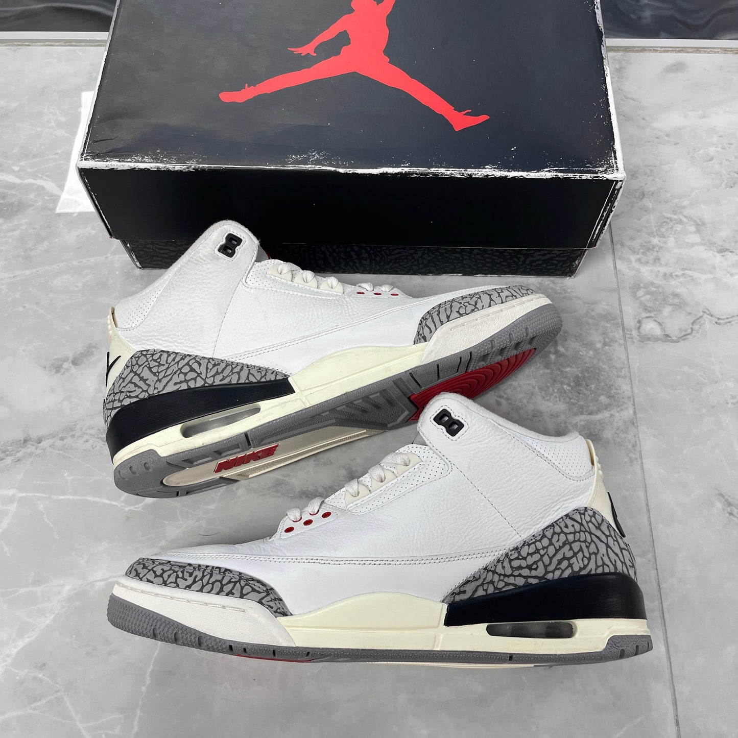 Jordan 3 Retro White Cement Reimagined (USED)