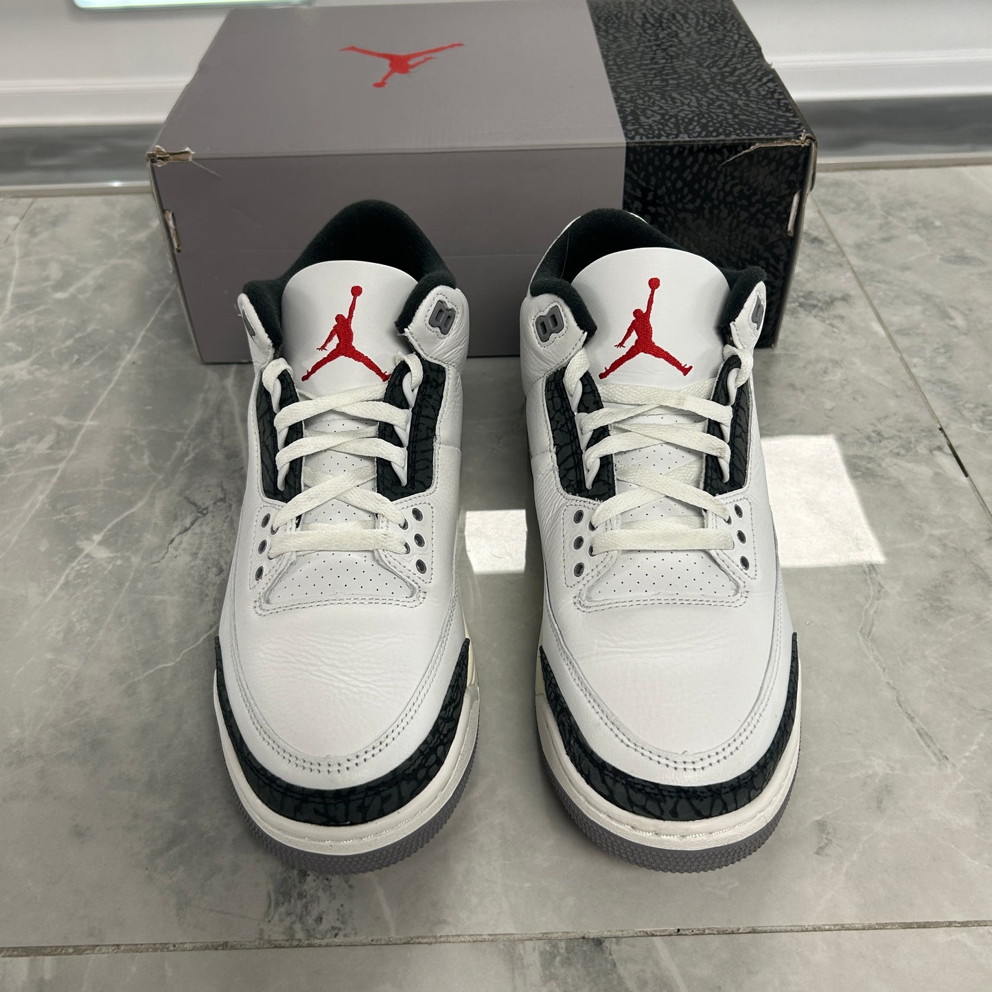 Air Jordan 3 Retro Cement Grey (USED)