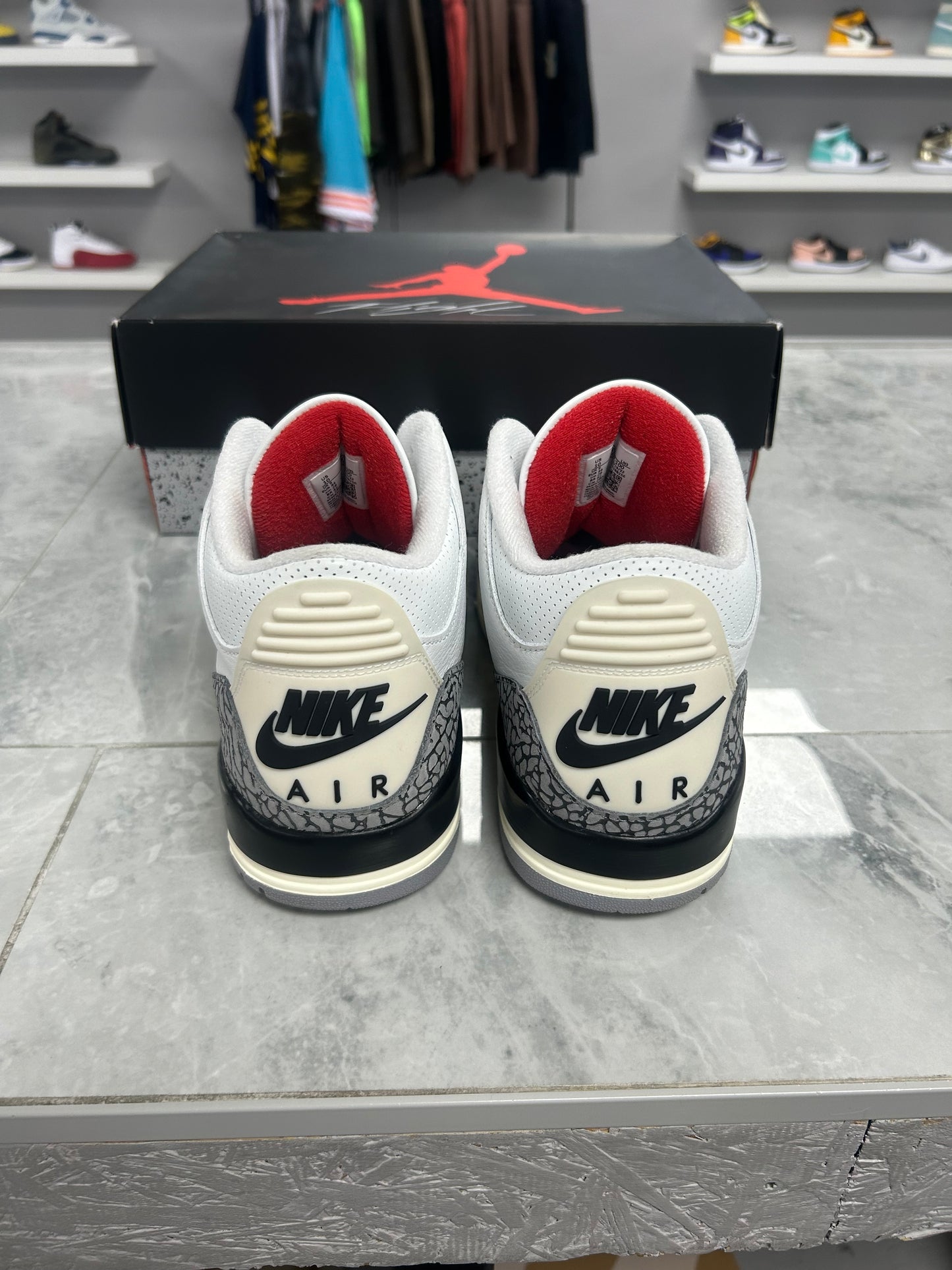 Jordan 3 Retro White Cement Reimagined (USED REP BOX)