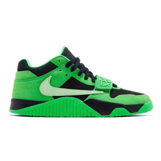 Travis Scott x Jordan Jumpman Jack Green Spark sneaker