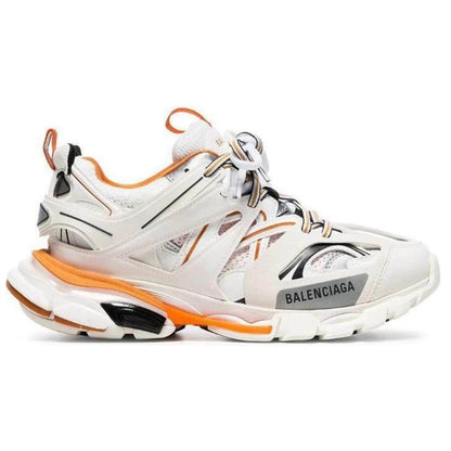 Balenciaga Orange/White Track Sneaker (Used)