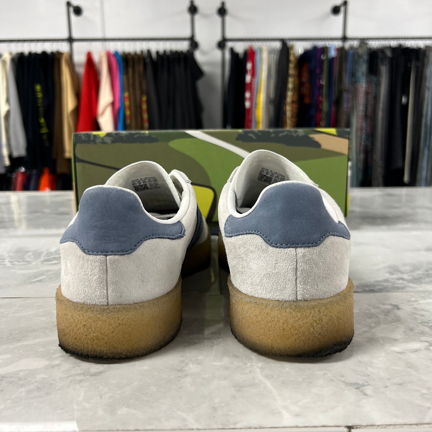 Adidas Clarks 8th Street AS350 by Ronnie Fieg Kith Loyalty Porgram Elevation Blue (Used)