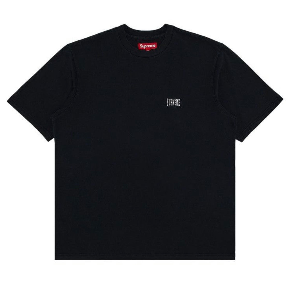 Supreme Warm Up Washed Short-Sleeve Top Black