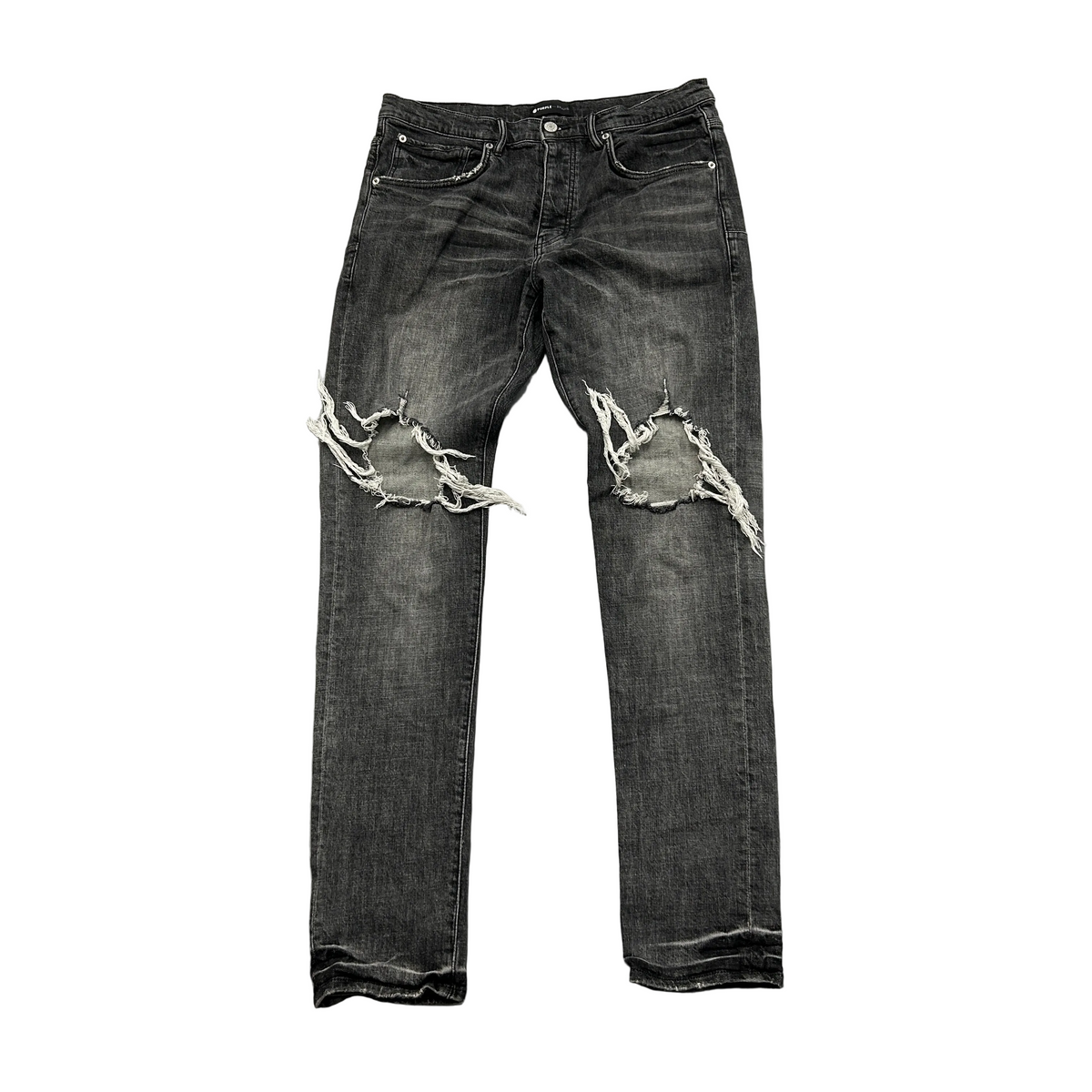 Purple Brand Grey Wash Denim