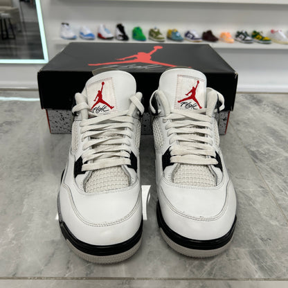 Jordan 4 Retro White Cement (USED)(SZ 11.5M)