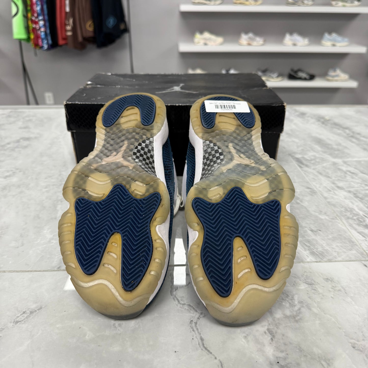 Jordan 11 Retro Low Snake Navy (2019)(USED)