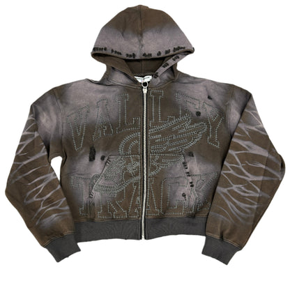 Vale Storm Garden Zip Up Hoodie