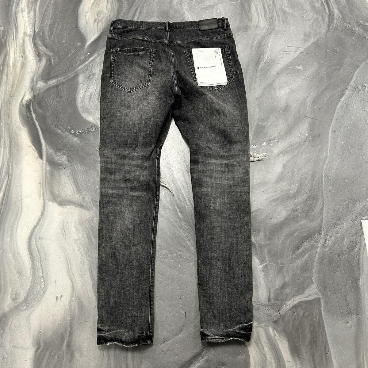 Purple Brand Grey Wash Denim - view 3
