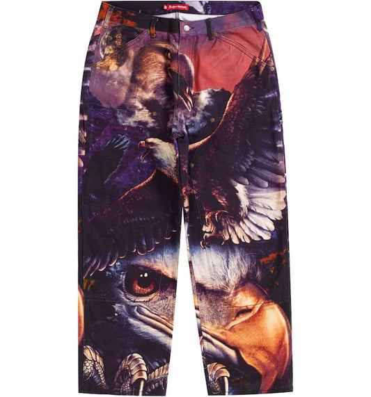 Supreme Eagle Double Knee Denim Painter Pant