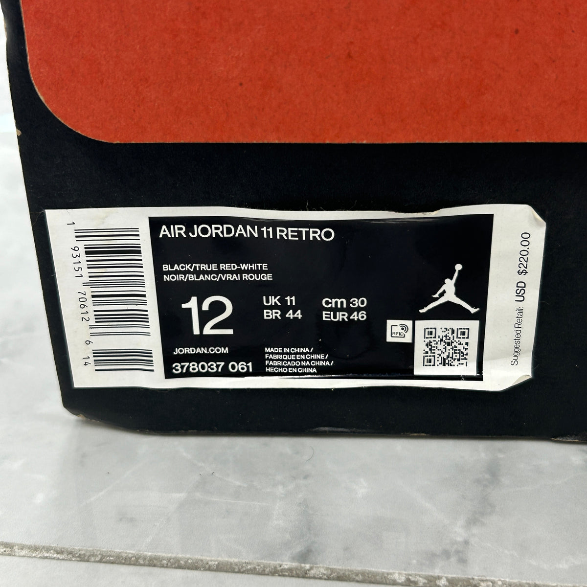 Air Jordan 11 Retro Bred 2019 (USED)