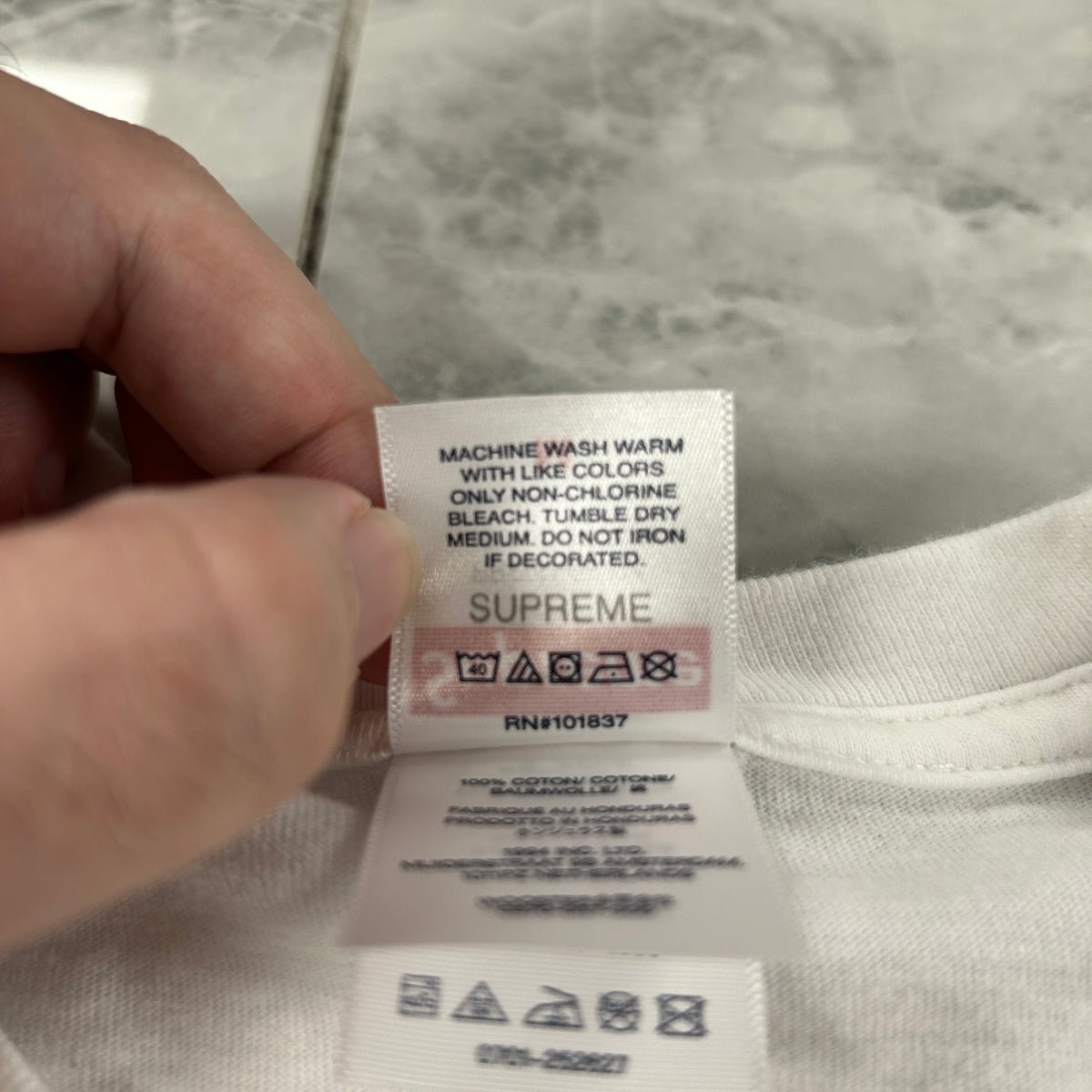 Supreme Wu-Tang Clan RZA Tee White