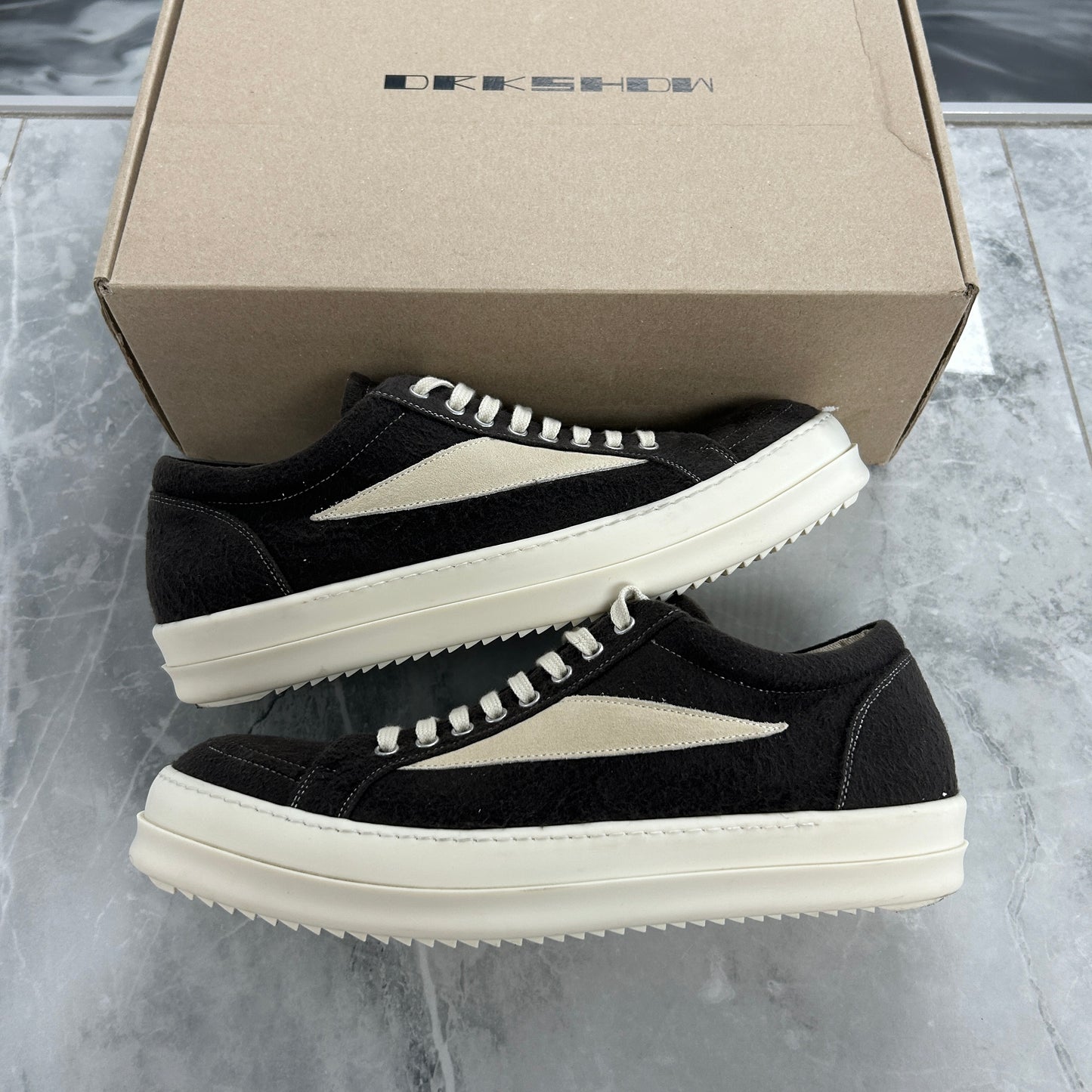 Rick Owens DRKSHDW Hollywood Vintage Low Dark Dust Milk (Used)