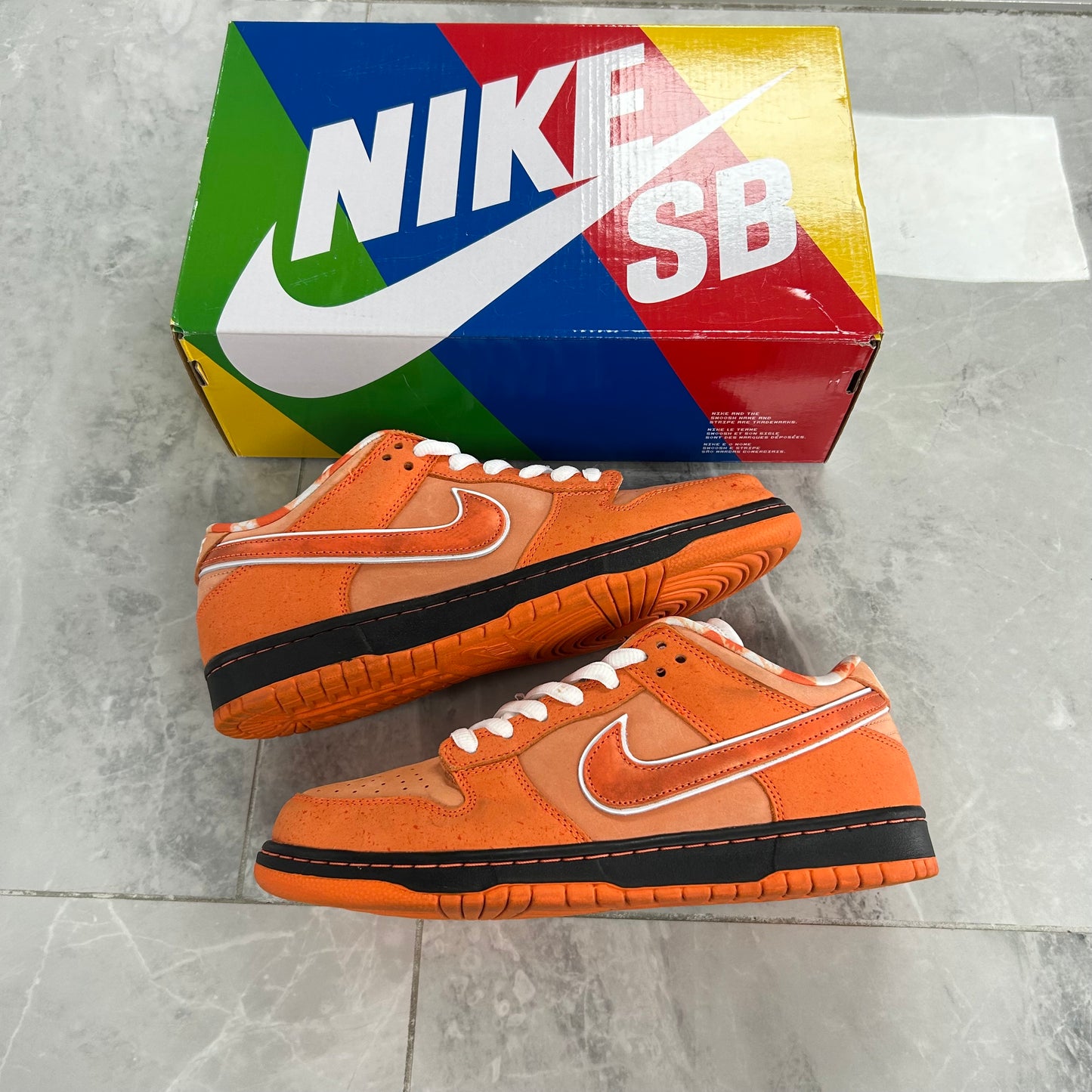 Nike SB Dunk Low Concepts Orange Lobster (USED)