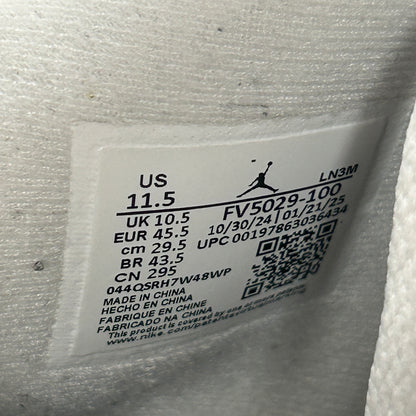 Jordan 4 Retro White Cement (USED)(SZ 11.5M)