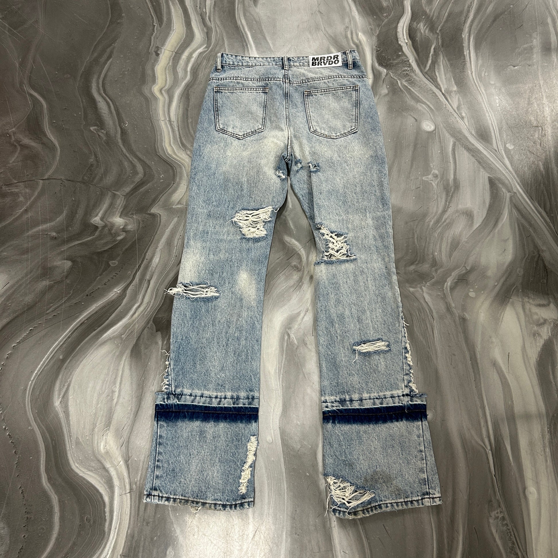 Who Decides War Gnarly denim in sky blue — view 3