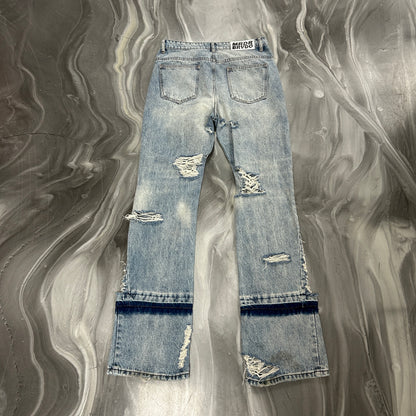 Who Decides War Gnarly denim in sky blue — view 3