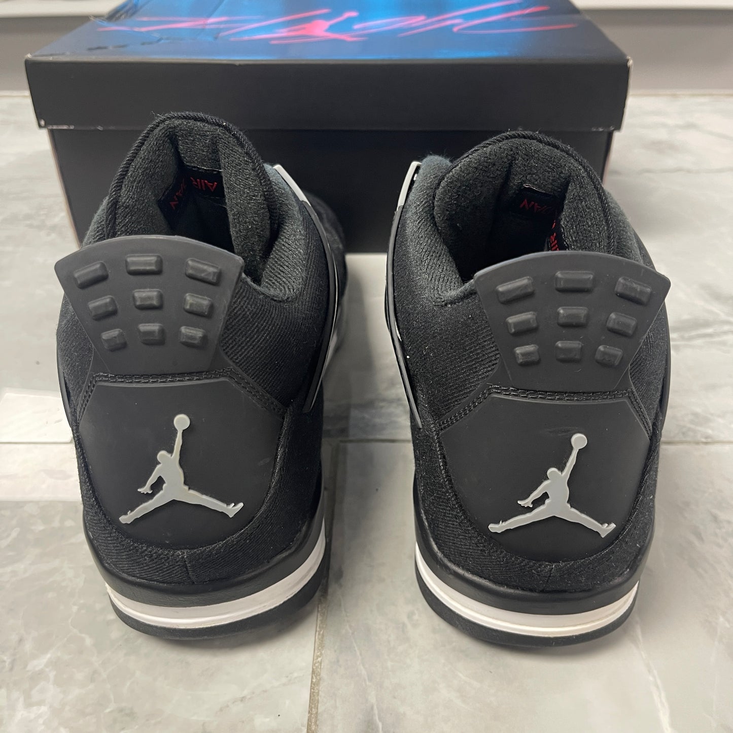 Jordan 4 Retro SE Black Canvas (USED)