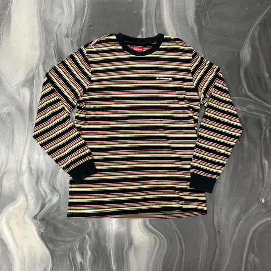 Supreme Multi Stripe Long Sleeve Top - view 2