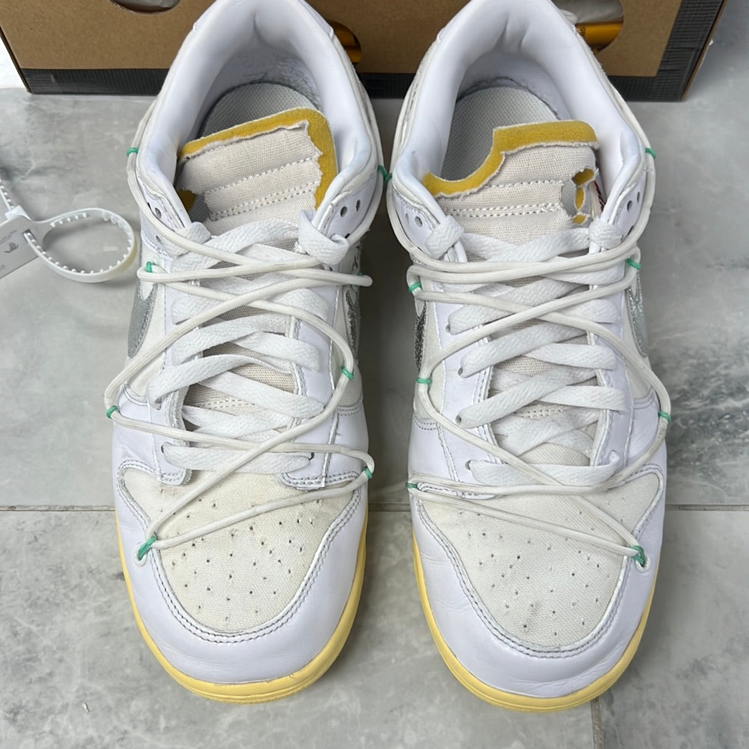 Nike Dunk Low Off-White Lot 1 (USED)