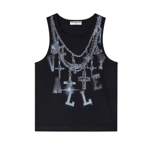 Vale Forever Chain Tank Black