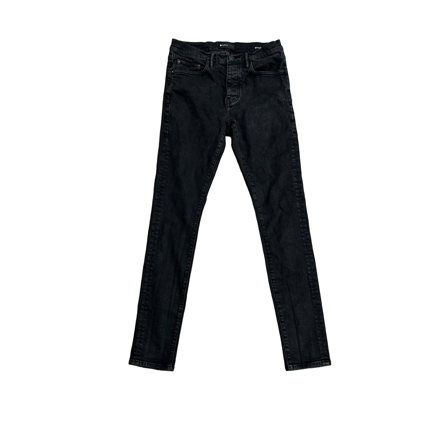 Purple P002 Black Skinny Jeans