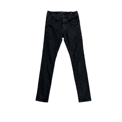 Purple P002 Black Skinny Jeans