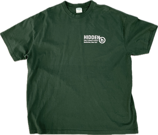 Hidden NY PPF Green Stack Logo Tee